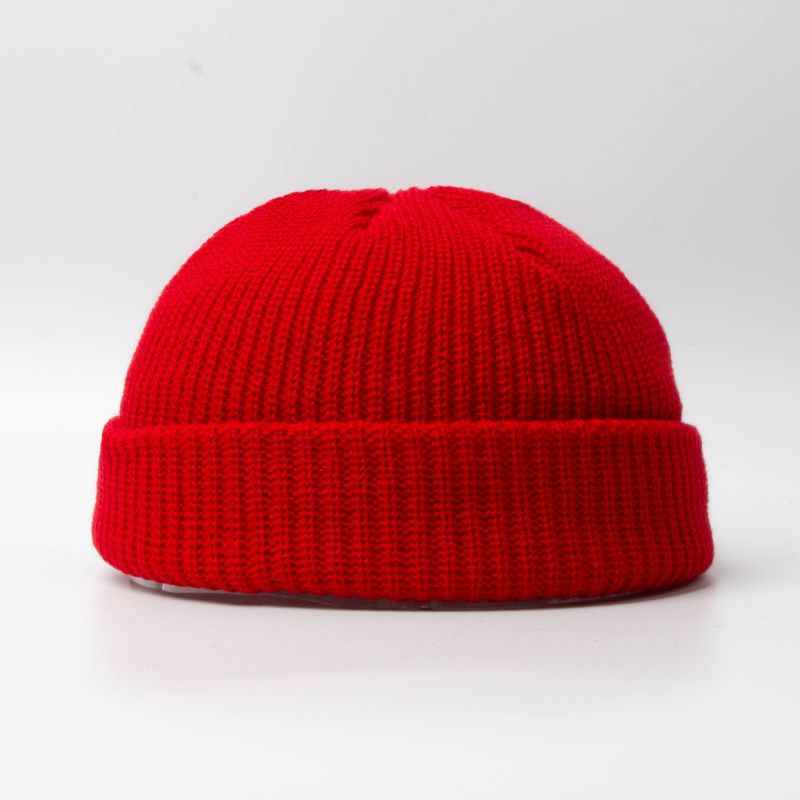 TGOGO Winter Warm Beanies Casual Short Thread Hip Hop Hat Adult Men Female Wool Knitted Skull Cap Elastic Unisex_voghion.com