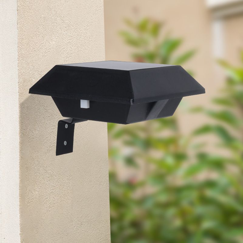 12LED Solar Panel Light Outdoor Fence High Brightness Led Lighting Sink Home Garden Wall Light Waterproof_voghion.com