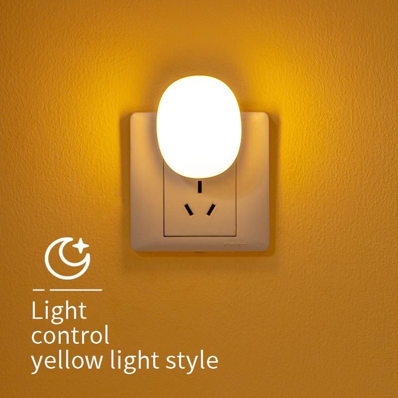 Nachtlicht mit Touch-Steuerung, dimmbare LED-Kinderzimmerlampe mit automatischem Sensor, augenschonendes, weiches Licht, USB-Stecker, 3 Farben, Timerfunktion, Baby-Fütterungslicht_voghion.com