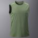 Herren-Workout-Tanktop aus Eisseide – schnelltrocknendes und atmungsaktives Netzgewebe für Fitnessstudio und Laufen_voghion.com