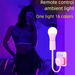 Trendy Photo Props Colorful Seven-Color LED Remote Control Lights Automatic Color Changing Live Background_voghion.com