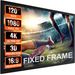 VEVOR Projection Screen 120inch 16:9 Movie Screen Fixed Frame 3D Projector Screen For 4K HDTV Movie Theater Home_voghion.com