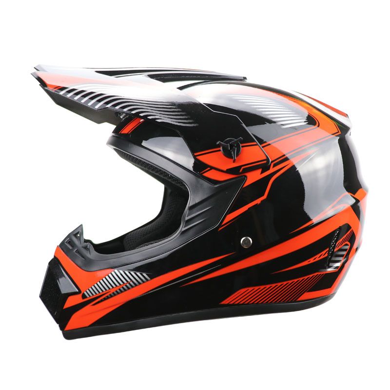 Motorrad-Kart-Helm für Erwachsene, kleiner, leichter ABS-Offroad-Helm, bunter Motorradhelm_voghion.com