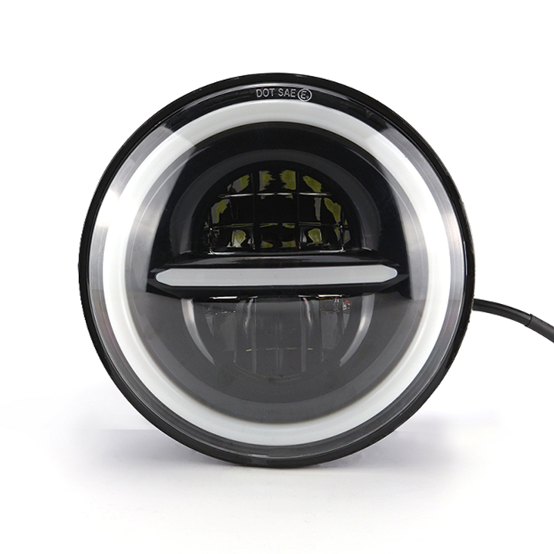 PSG1578 7 Zoll Motorrad Frontluucht. 30W-LED Fuerluuchten Fir Harley-Davidson, Yamaha_voghion.com