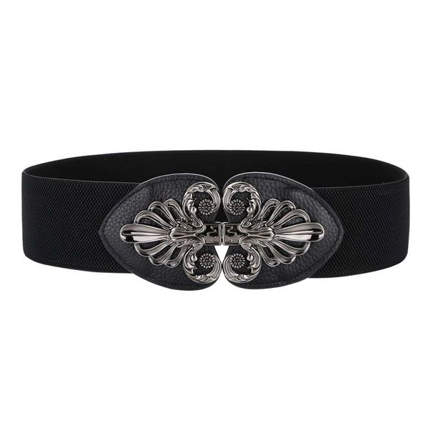 Women's Decorative Dress Elegant High Elasticity Belt Elastic Waistband Xiyin_voghion.com