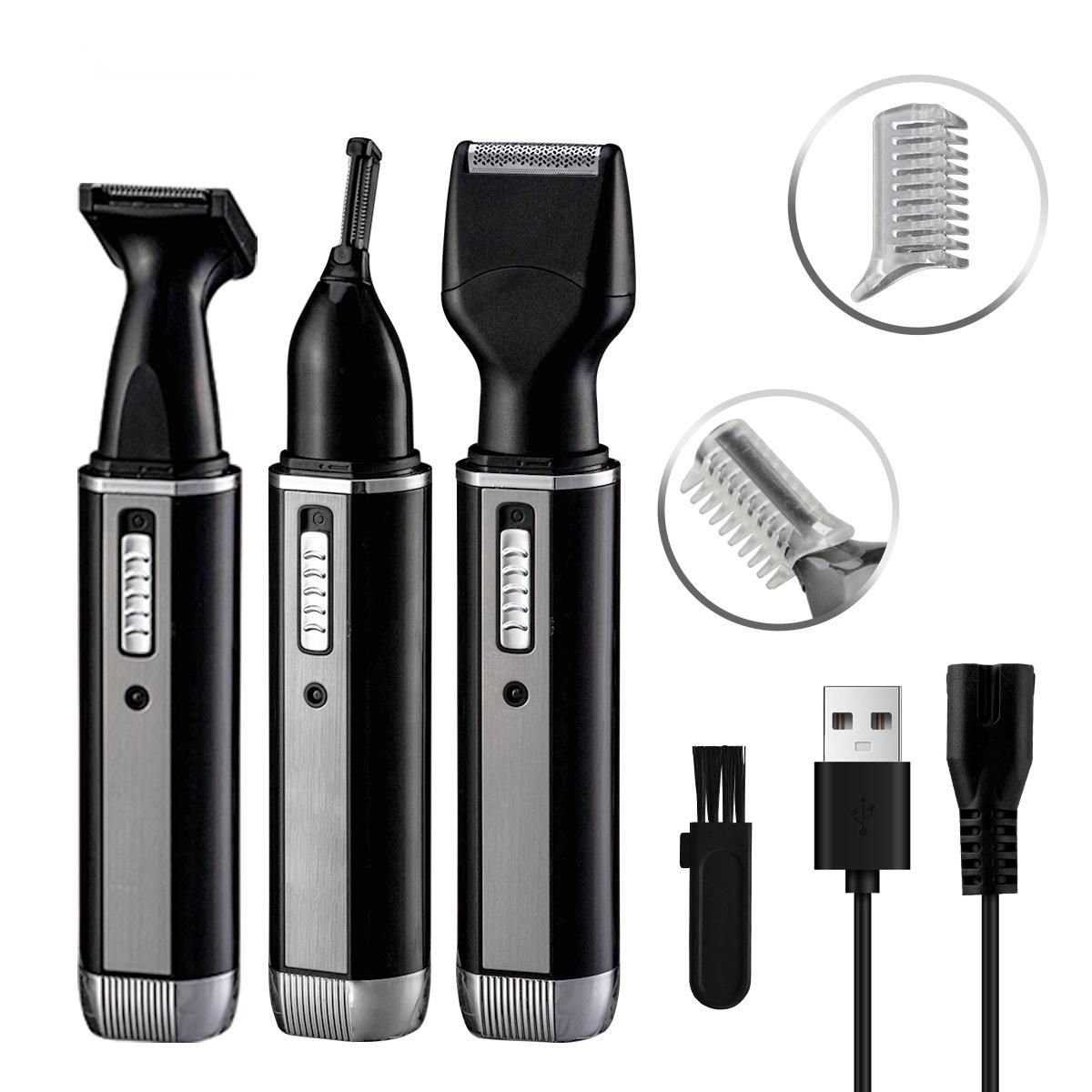 Wiederaufladbares Pflegeset – 4-in-1-Trimmer_voghion.com