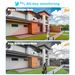 Wide Angle PIR Solar Cell Camera, Power Outage, Battery Life, Waterproof, Wireless HD Monitoring Camera_voghion.com