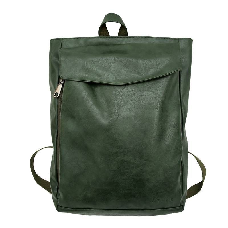 Rucksack Herrenrucksack Pu Einfarbig Motorrad Herren Großer Rucksack Reisen Täglich Pendeln Rucksack mit großer Kapazität_voghion.com