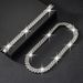 Trendy And Fashionable Cuban Chain Set Alloy Full Diamond 14mm Strip Hip-hop Necklace_voghion.com