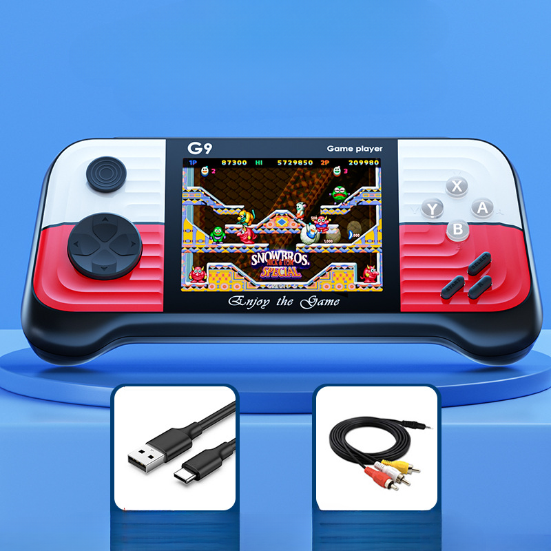 Παιχνίδι PSP με ένα και δύο χειριστήρια, κλασική φορητή κονσόλα παιχνιδιών arcade 666 σε ένα_voghion.com