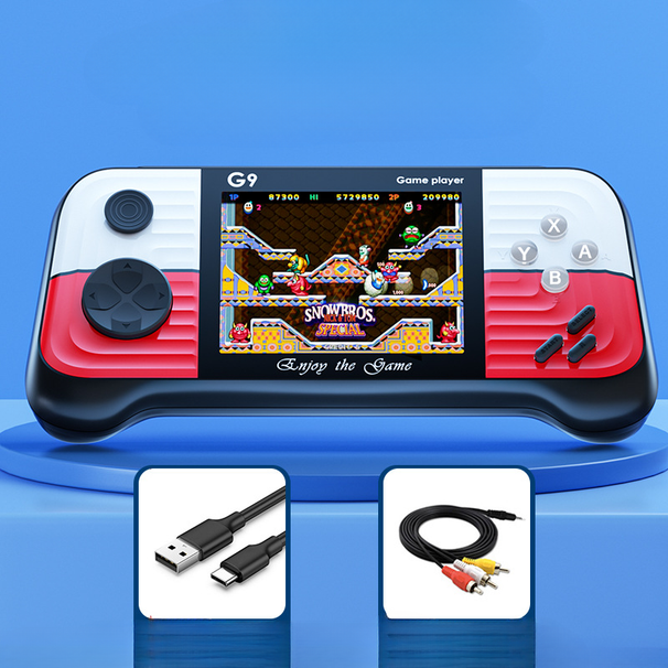 Παιχνίδι PSP με ένα και δύο χειριστήρια, κλασική φορητή κονσόλα παιχνιδιών arcade 666 σε ένα_voghion.com