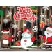 New Christmas decorations Colorful Christmas window stickers white snow wall stickers window dressing none Window marking tape_voghion.com