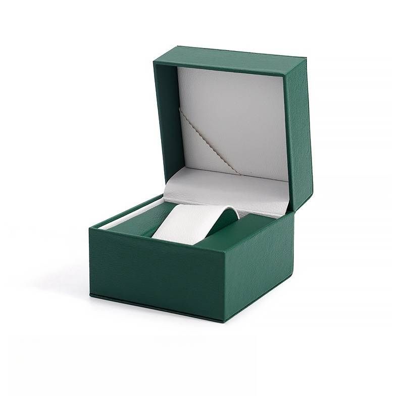 Premium watch Gift box Black frosted PU leather premium watch storage box_voghion.com