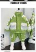 Boys' Casual Workwear Set - Stylish Two-Piece Outfit For Toddlers & Kids | Durable Polyester Fabric | Black & Green Options_voghion.com