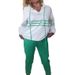 Damenbekleidung Herbst Neue Mode Farblich passende Kapuzenpullover mit langen Ärmeln Freizeithose Sport Zweiteiliger Anzug für Damen_voghion.com