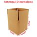 Cardboard Boxes Single Wall Packing Cartons Storage Removals Mailing Post Box_voghion.com