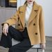 2024 new double-sided for women, short, high-end, loose, slimming, casual, small, woolen coat_voghion.com