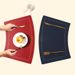 Style Household Leather Hotel Restaurant Fan-shaped Western Placemats Chinese Oil-proof Heat-resistant Table Mats_voghion.com