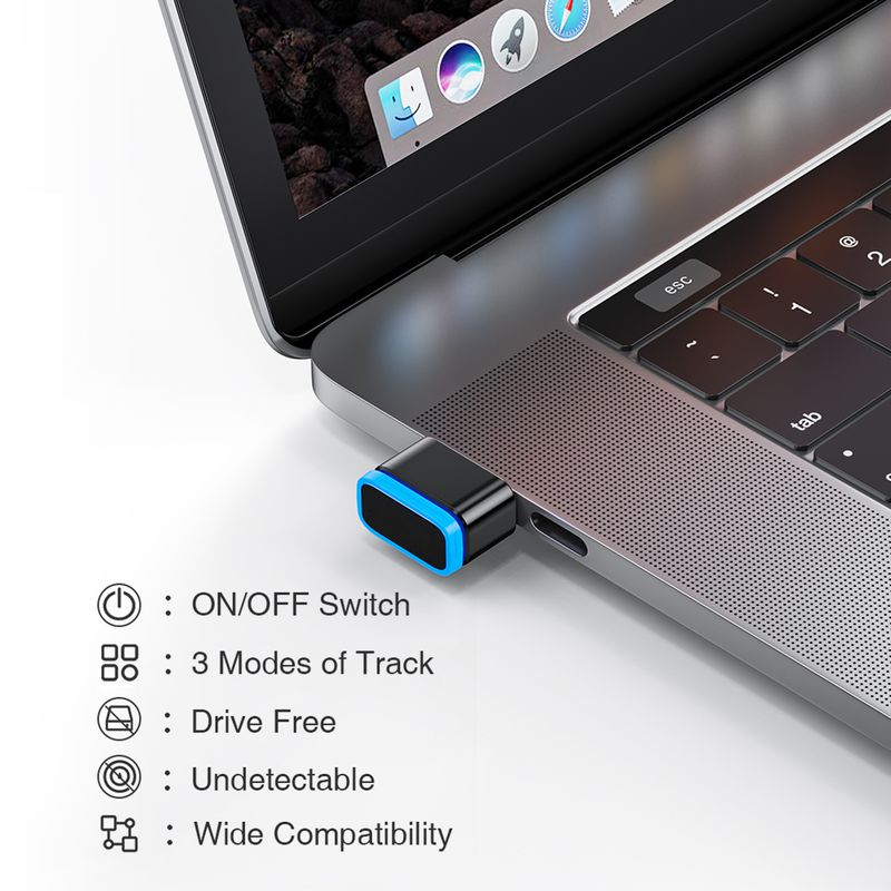 Xinweiqing with Switch Button Control Drive Free Simulate Movement USB Mouse Mover for Windows XP/7/8/10/11/for OS/for_voghion.com