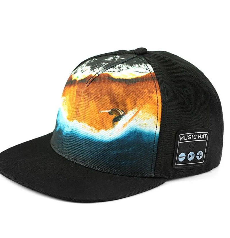 Multifunctional Outdoor Hat With Bluetooth Speakers Detachable Wireless Adjustable Music Baseball Cap Running SportsGift_voghion.com