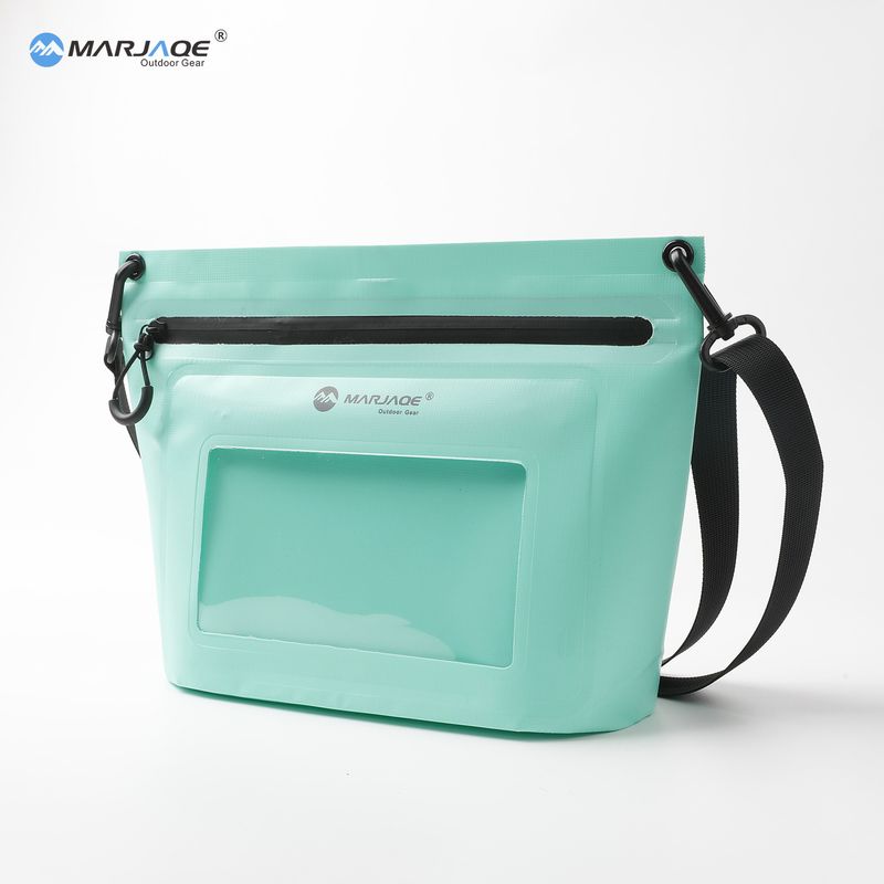 Single Shoulder Clutch Touchscreen Outdoor Travel Airtight Waterproof Zipper Swimming Drifting Bag_voghion.com