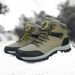 Winter Plus Plüsch Dicke Warme Schneestiefel Größe 46 Outdoor Herren High Top Nordost Baumwollschuhe_voghion.com