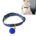 Pet Cowboy Cat Dog Collar With Bell Pet Accessories_voghion.com
