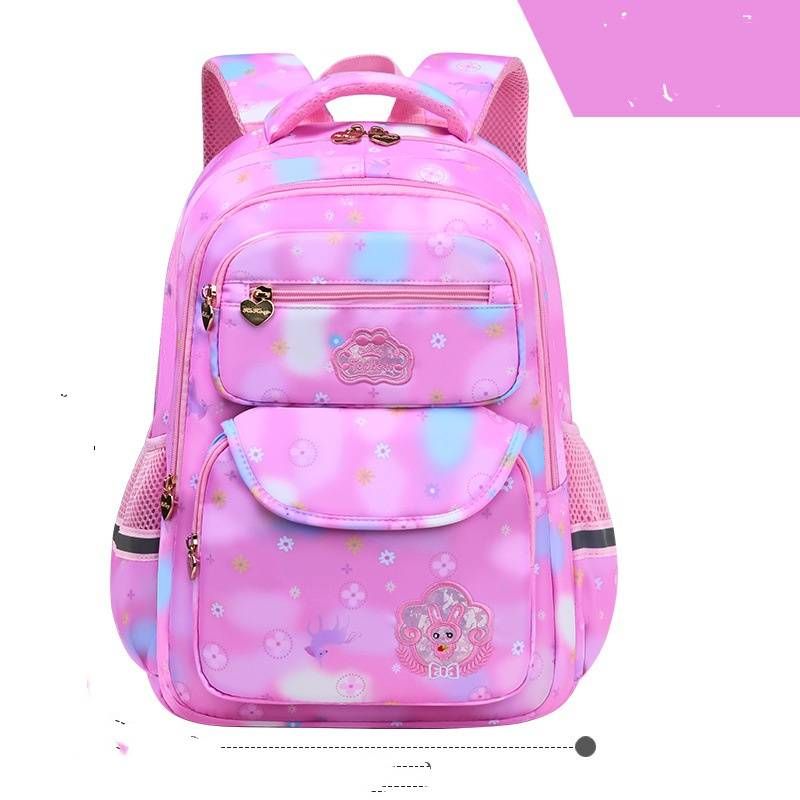Kids Bags Primary School Student Schoolbag Children's Girls 1 3 6 Grade Princess Bag Weight Reducing Spine Protection Lightweight Waterproof Backpack_voghion.com