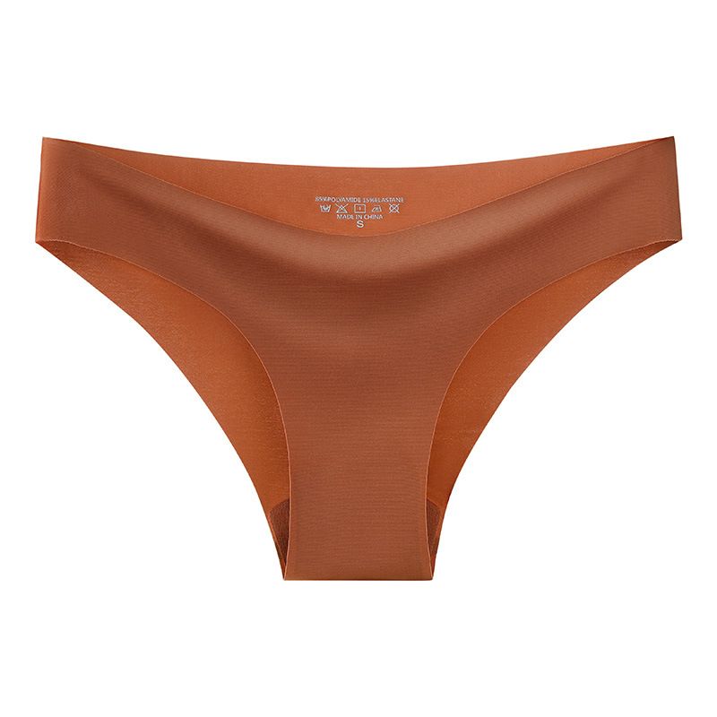 Women's Underwear Minimalist Solid Color Seamless Women's Underwear U Shaped Waist Comfortable Half Hip Sports Yoga Women's Briefs_voghion.com