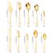 Stainless Steel Knife, Fork And Spoon Utility Pieces Butter Dessert Cake Shovel 8 People 45 Pieces Tableware Set_voghion.com