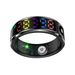 Nuovo anello intelligente con display R12, frequenza cardiaca, ossigeno nel sangue, monitoraggio del sonno, anello sportivo impermeabile_voghion.com