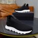 Trendy Herrenmode Vielseitige Casual Sneakers Neue Mesh Dicke Sohle Lazy Slip-On Atmungsaktive Laufschuhe Dad_voghion.com