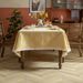 Tovaglia jacquard, tovaglia con nappe in tinta unita, tè pomeridiano per la casa rurale in stile americano, tavolo da pranzo e tavolino da caffè_voghion.com