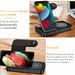 Caricabatterie wireless verticale pieghevole quattro in uno da 15 W, adatto per telefoni cellulari, orologi, cuffie, stazione di ricarica rapida_voghion.com