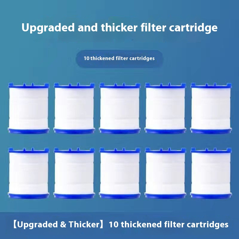 Filtre à eau rotatif à 360° pour robinet – Rallonge de robinet universelle avec tuyau en acier inoxydable et noyau de valve en céramique, élimine le chlore et les sédiments_voghion.com