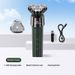 New Off White Electric Shaver Multifunctional Three Head Floating Full Body Washable Fashionable Men's Super Clean Razor_voghion.com