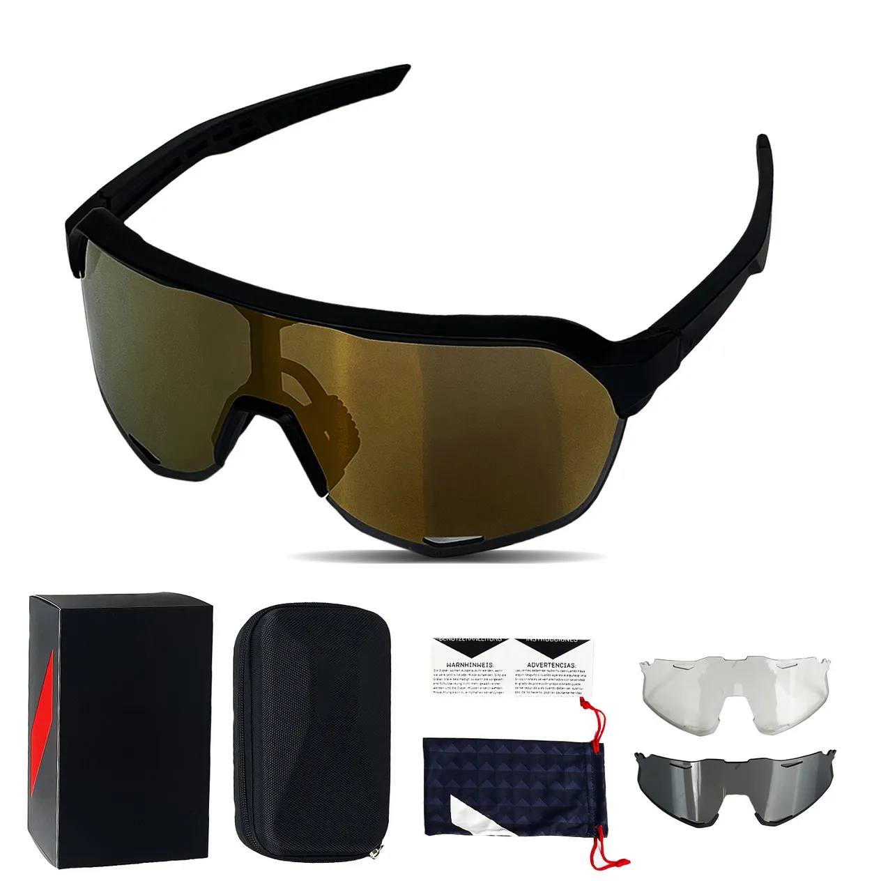 S2 New 100% Glasses For Men Women, Hiking And Running Outdoor Sports Glasses, Cycling Sunglasses_voghion.com