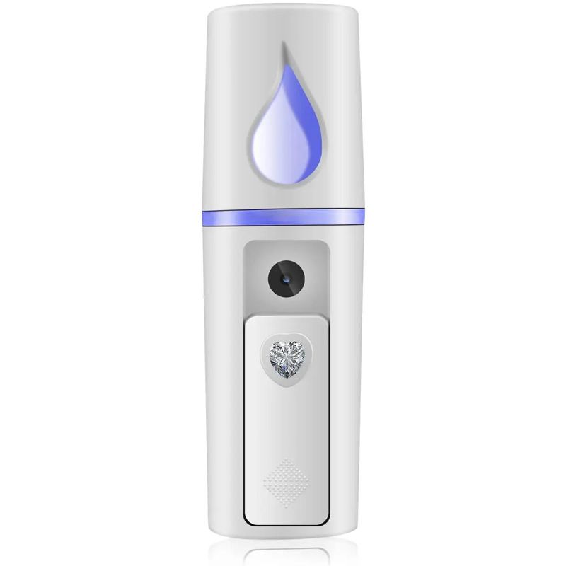 Nano Facial Steamer Mist Spray Eyelash Extensions Cleanse Pores Water SPA Moisturizing Face Sprayer USB Rechargeable_voghion.com