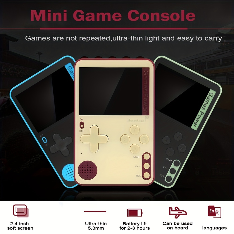 Mini Portable Video Game Console Game Player Classic Games_voghion.com
