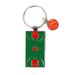 Portachiavi unisex Paris Games con ciondolo a forma di pallone Portachiavi in metallo con campo da basket_voghion.com