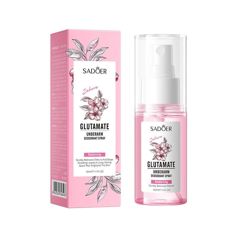 SADOER Sakura Underarm Spray, Long - Lasting Scent Antiperspirant Deodorant For Armpit_voghion.com