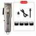 Professional Barber Clipper - Vintage Style Taper Hair Trimmer With Titanium Blade, Cordless Rechargeable, Ultra-Quiet (<36dB)_voghion.com