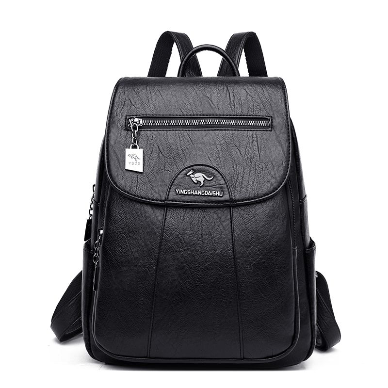 Lato 9 kolorów damski skórzany plecak w stylu vintage plecak podróżny o dużej pojemności modna tornister Mochila damskie torby na ramię_voghion.com