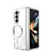 Applicable to Samsung zfold6 anti-drop magnetic mobile phone case transparent 2-in-1 4 folding_voghion.com