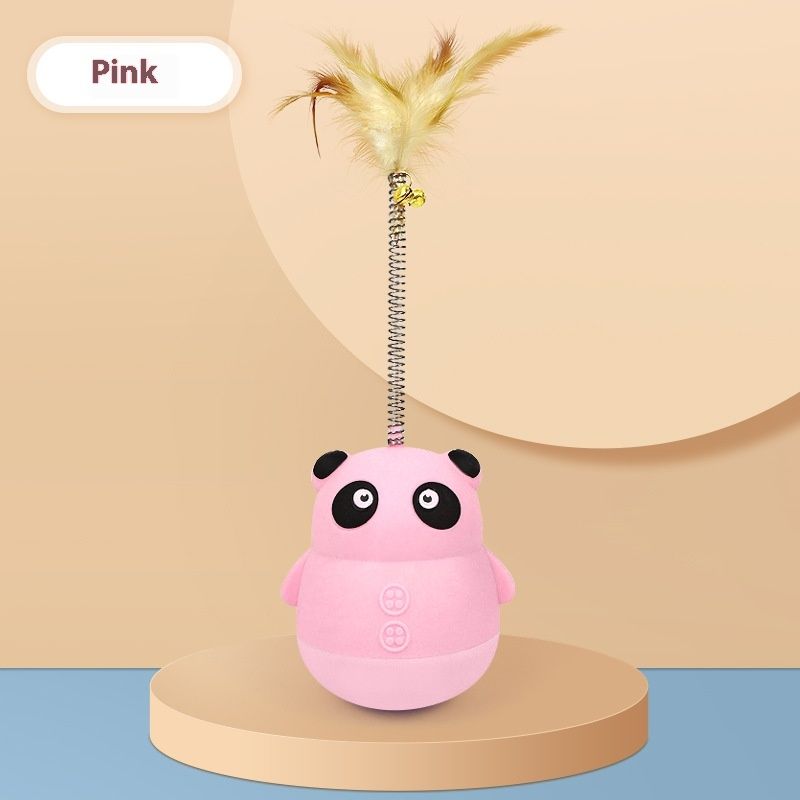 Pet supplies, tumbler, food ball, toy, feather teaser, stick, interactive puzzle, cat toy_voghion.com