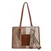 Beibei Shangpin 2023 New Fashion niche Design Spliced Ribbon Tote Handbill Shoulder Women's Bag Bags_voghion.com