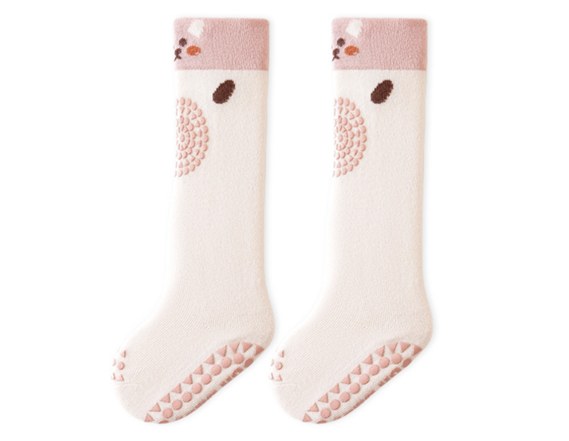 Moeder & Kinderen Lente Baby Lange Antislip Kniekousen Cartoon Gekamde Katoenen Kindersokken Pasgeboren Babysokken Groothandel_voghion.com