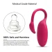 App With Flamingo, Bluetooth, Egg, Clitoral Stimulator, G-Point Massager, Vibrating Ball, Magic Vibrator Motion, Sex Toy_voghion.com