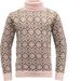 Retro Fair Isle Rollkragenpullover für Herren – Übergroßer Strickpullover mit geometrischen Mustern_voghion.com