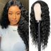 African Long Curly Middle Part Wig Factory Direct Sales Stable_voghion.com